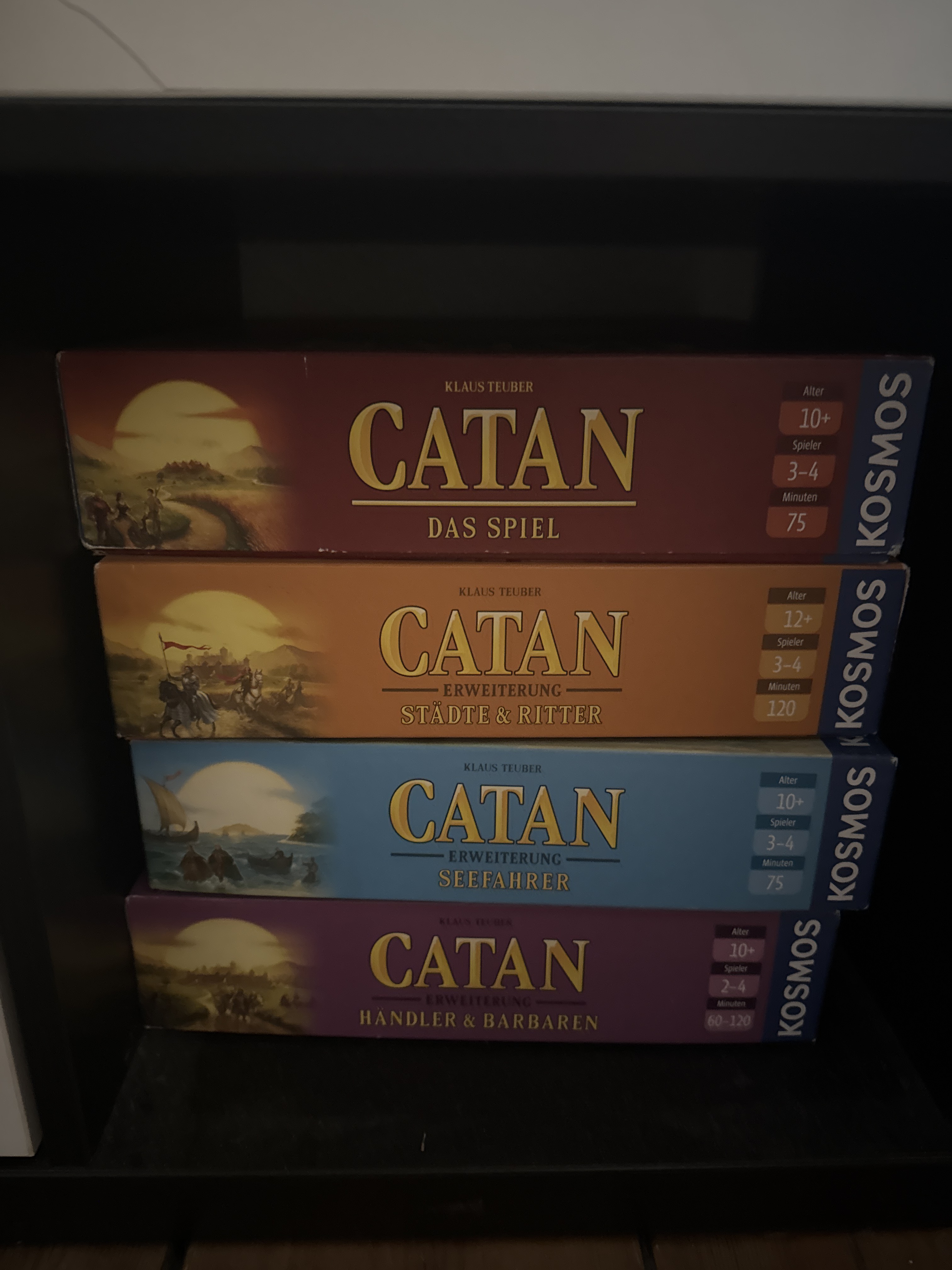 Siedler von Catan Spielset mit Erweiterungen