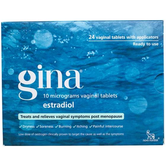 Gina 10mcg Vaginal Tablets