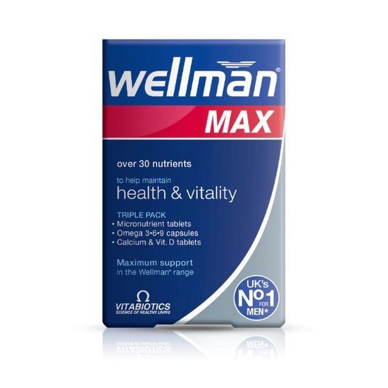 Vitabiotics Wellman Max - 84 Tablets