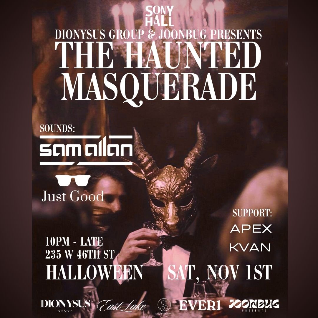 NYC Halloween Sony Hall Halloween 11/1