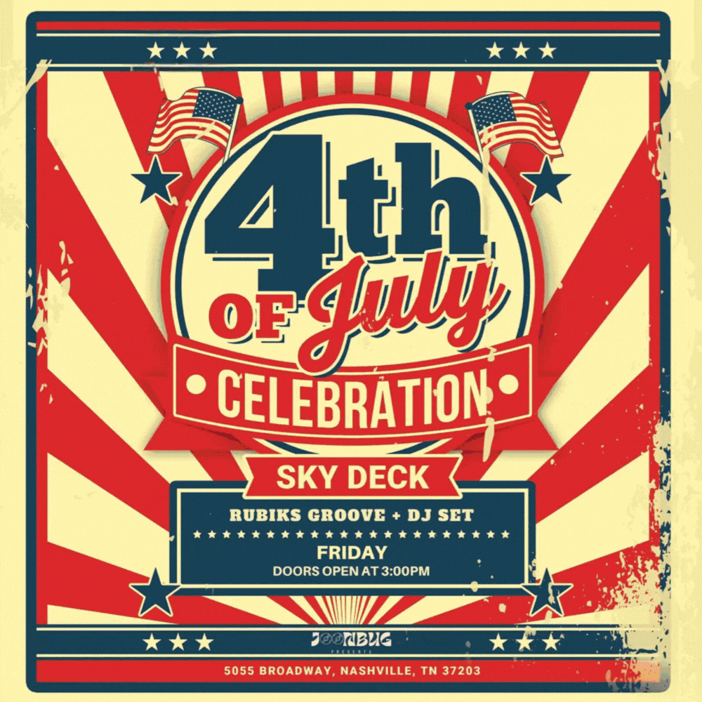 Skydeck on Broadway Rooftop July 4th Party