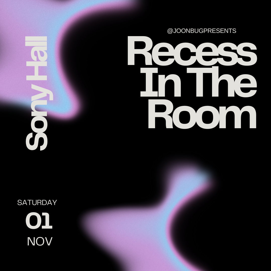 Recess in the Room Sony Hall 11/01 Halloween