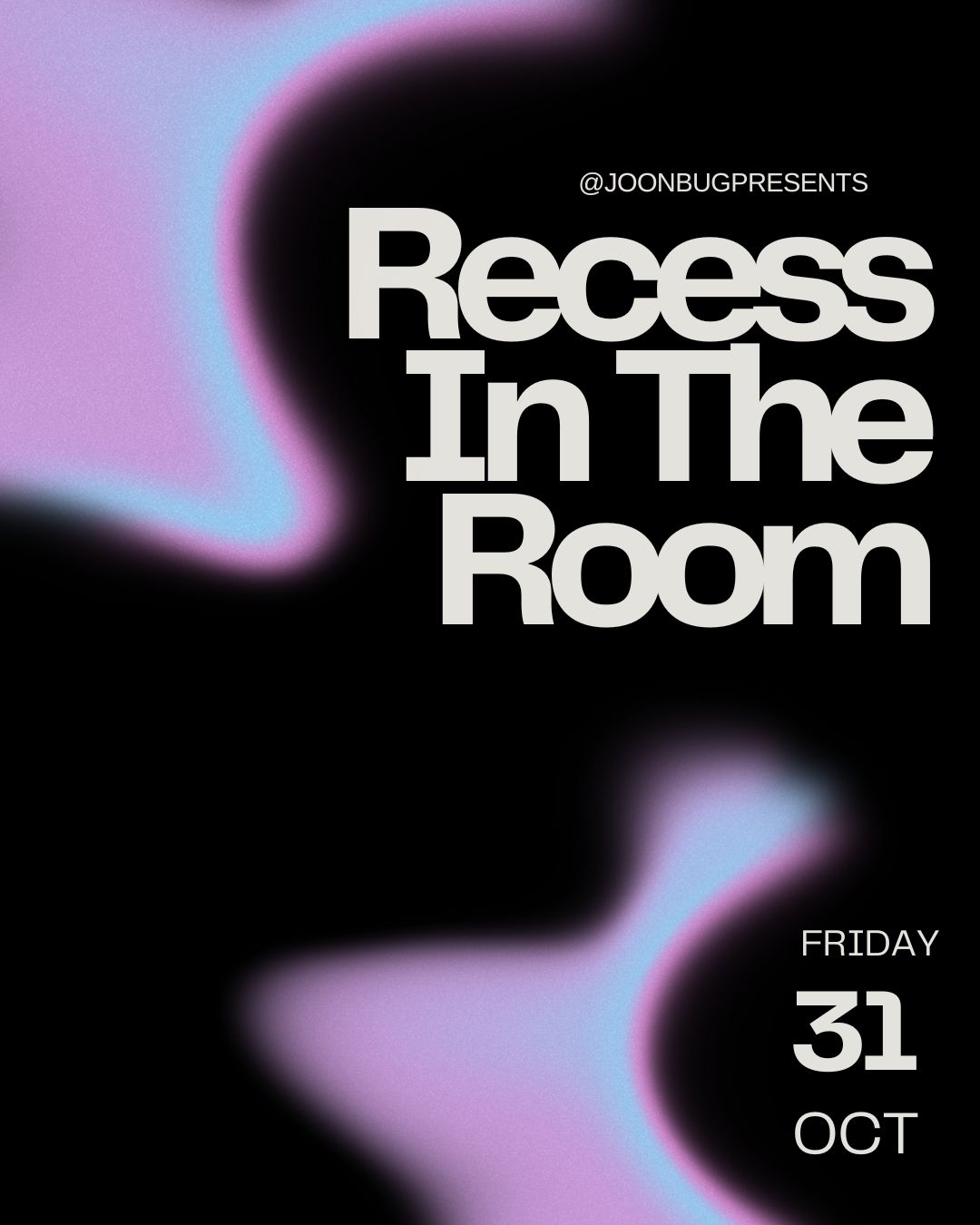 Recess in the Room Unveiled 10/31 Halloween