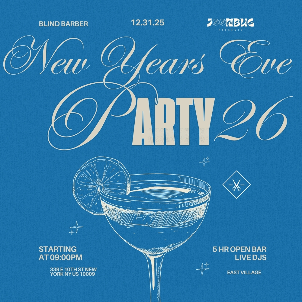 Blind Barber East Village NYE 26NYC