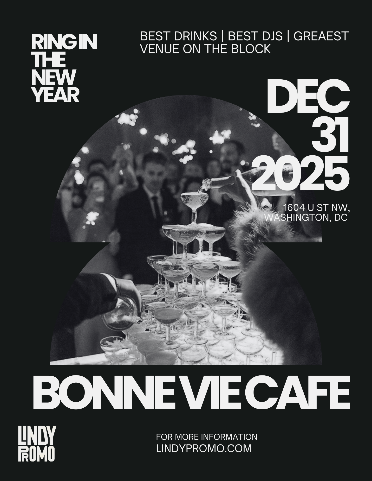 Bonne Vie Cafe and Bistro NYE26 DC