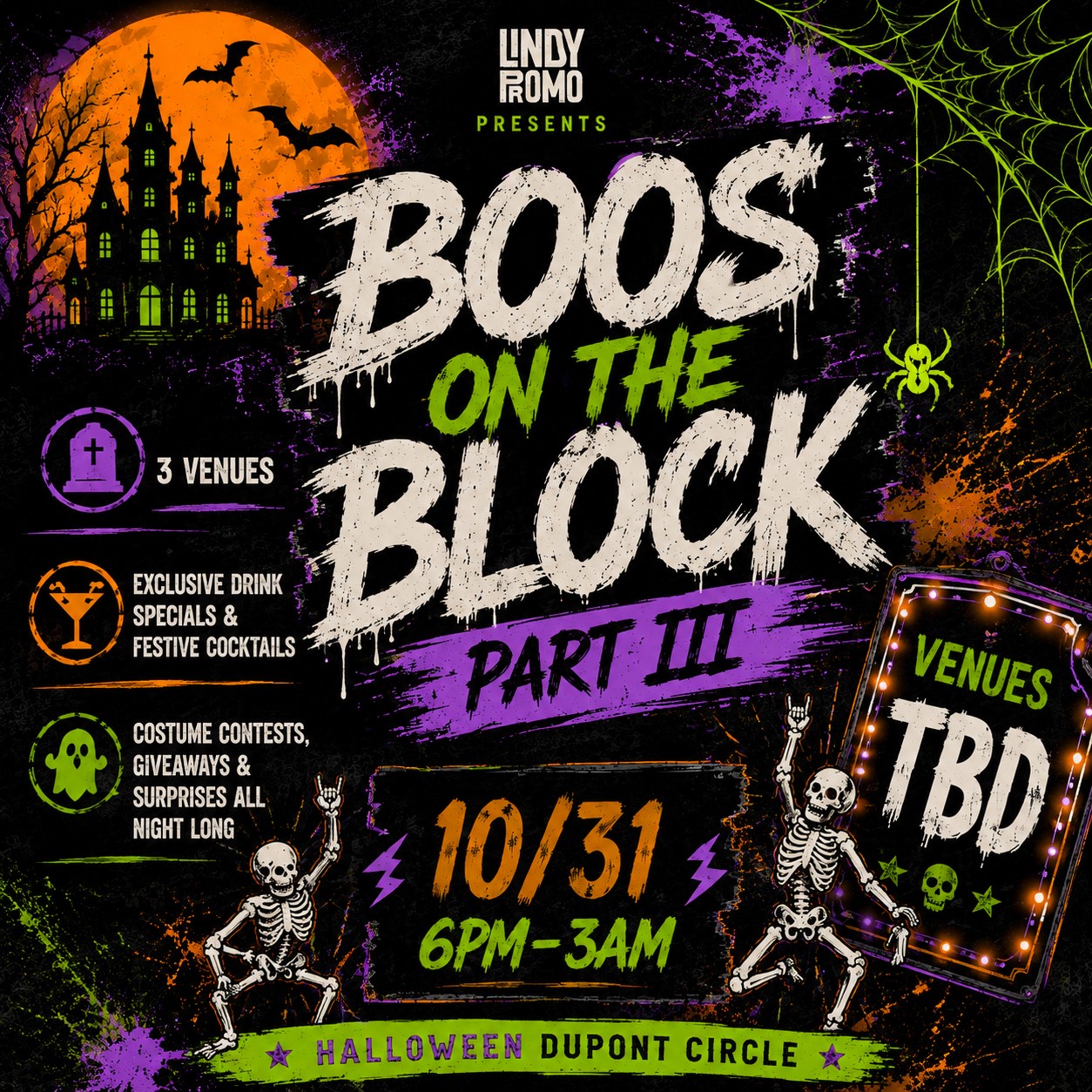 DC Dupont Circle's Boos on the Block Part 3 Halloween Block Party 10/31
