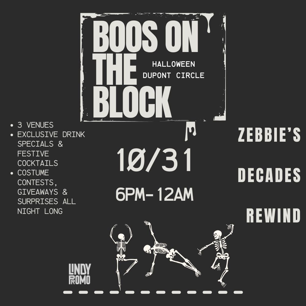 DC Dupont Circle's Halloween Block Party 10/31