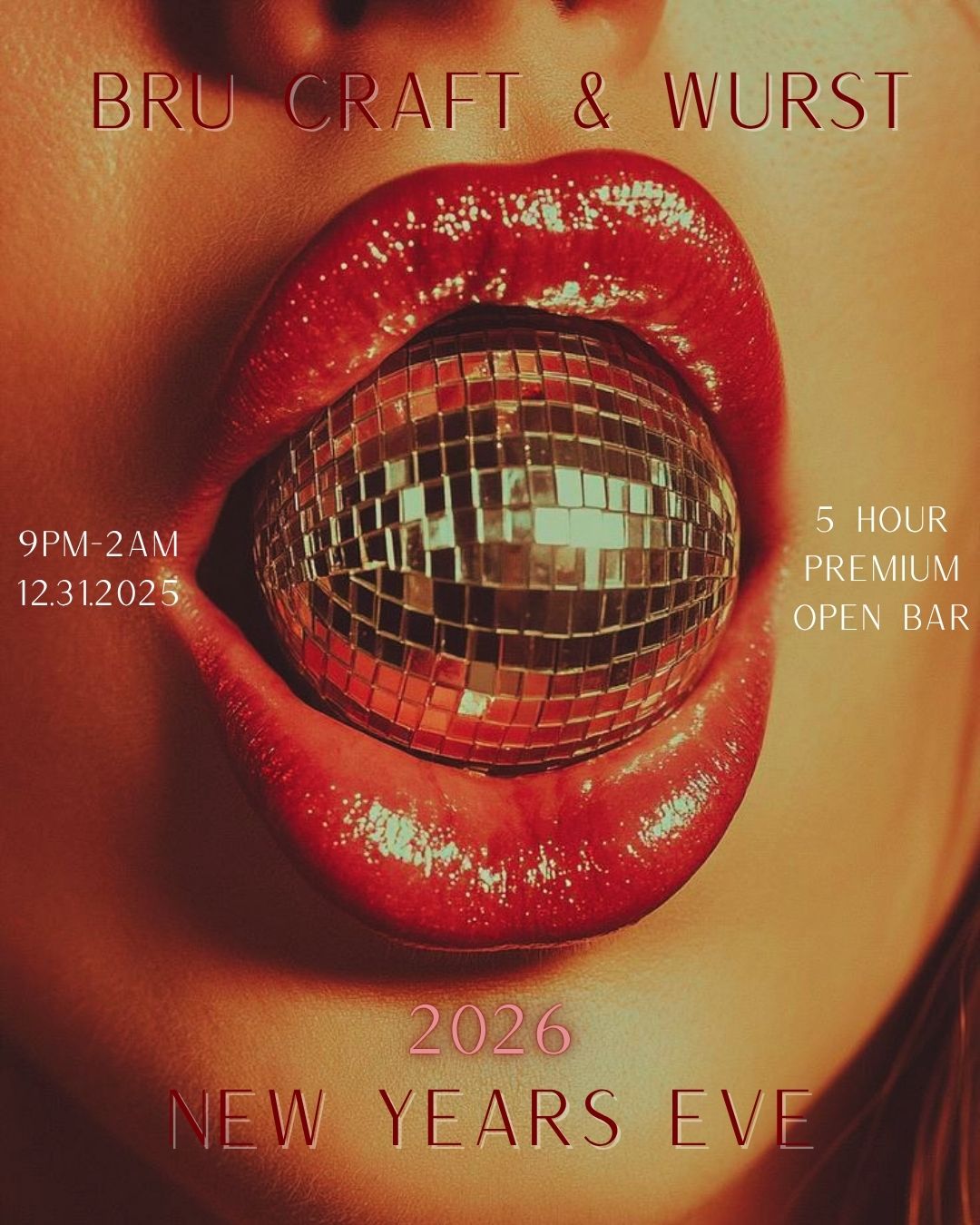 Bru Craft & Wurst NYE 26 Philly