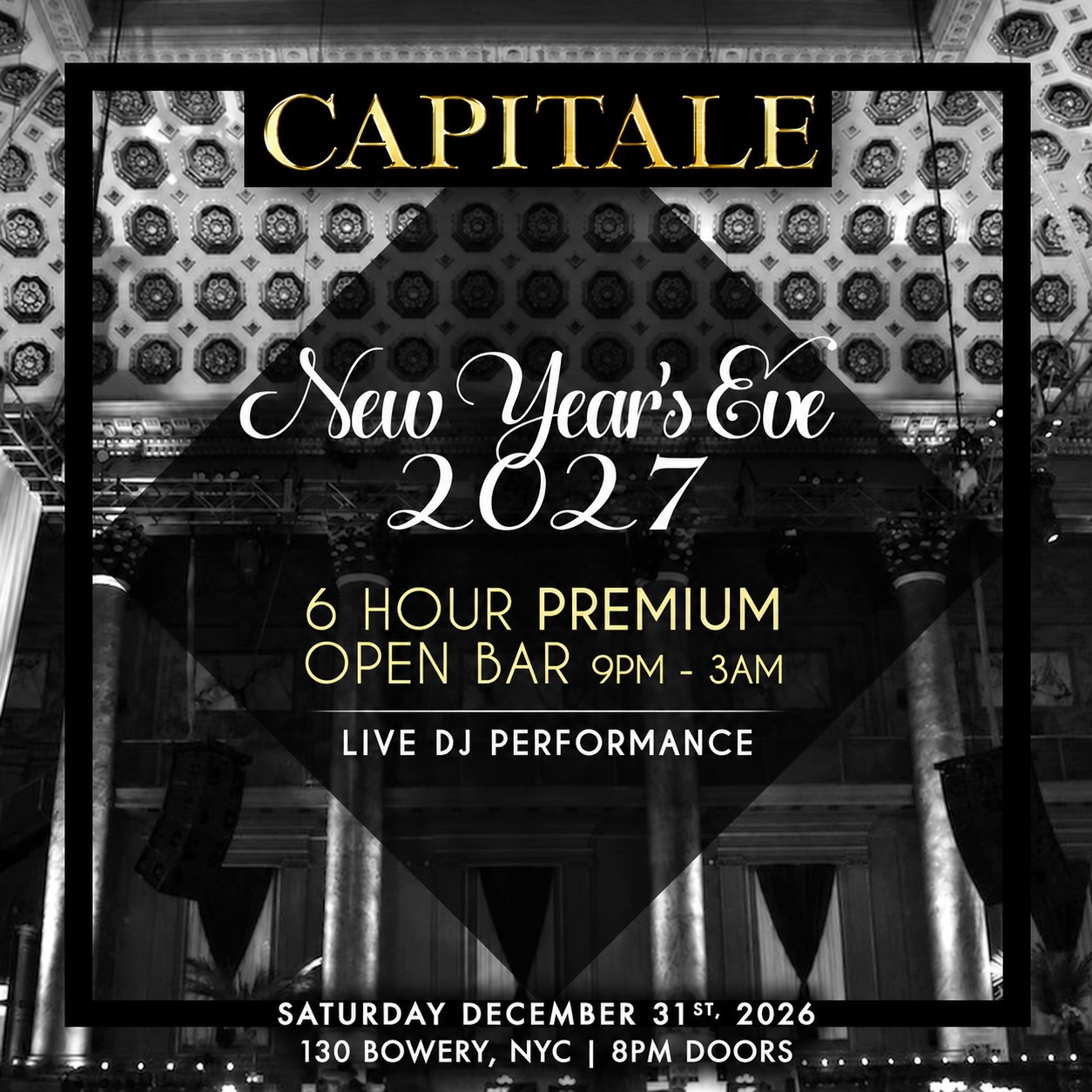 Capitale NYE 27 NYC
