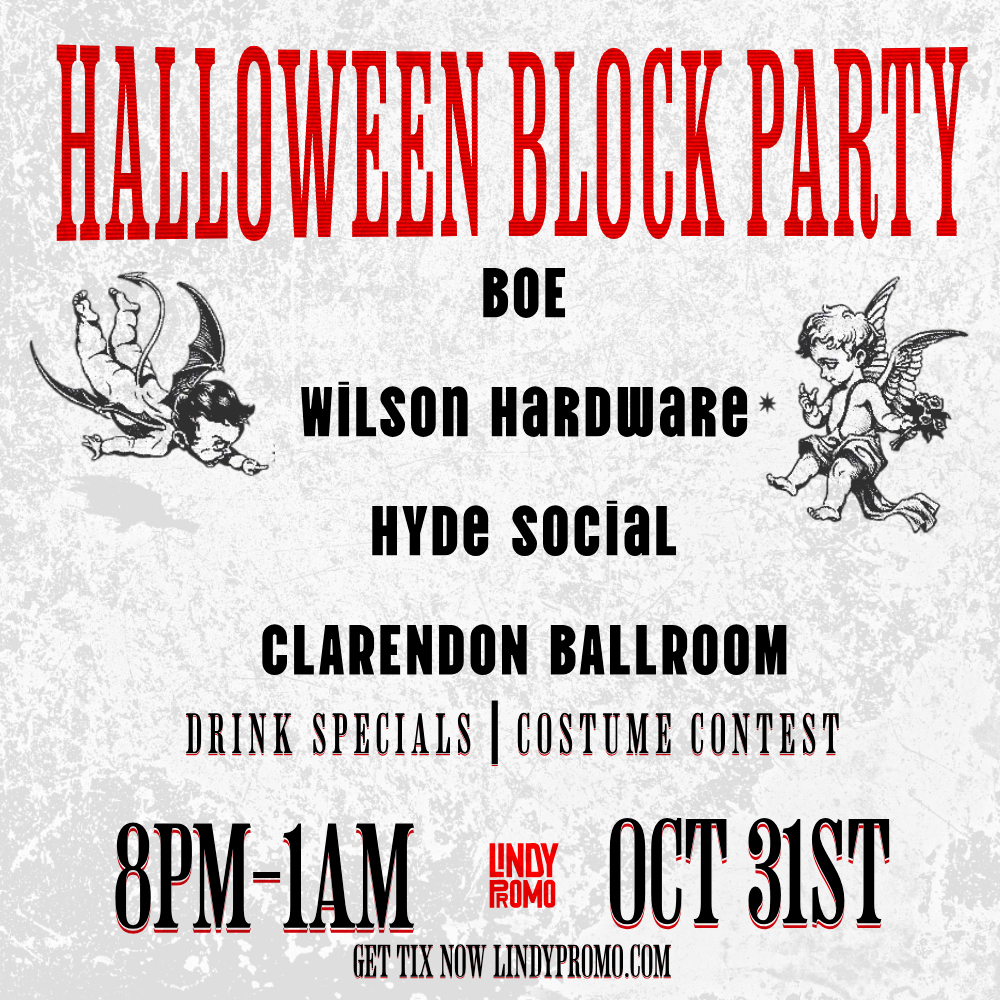 Clarendon's Official Halloween Block Party 10/31