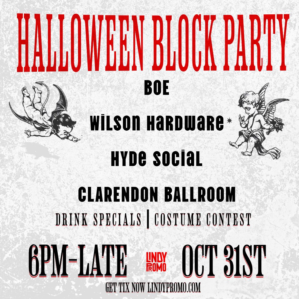 Clarendon's Official Halloween Block Party 10/31