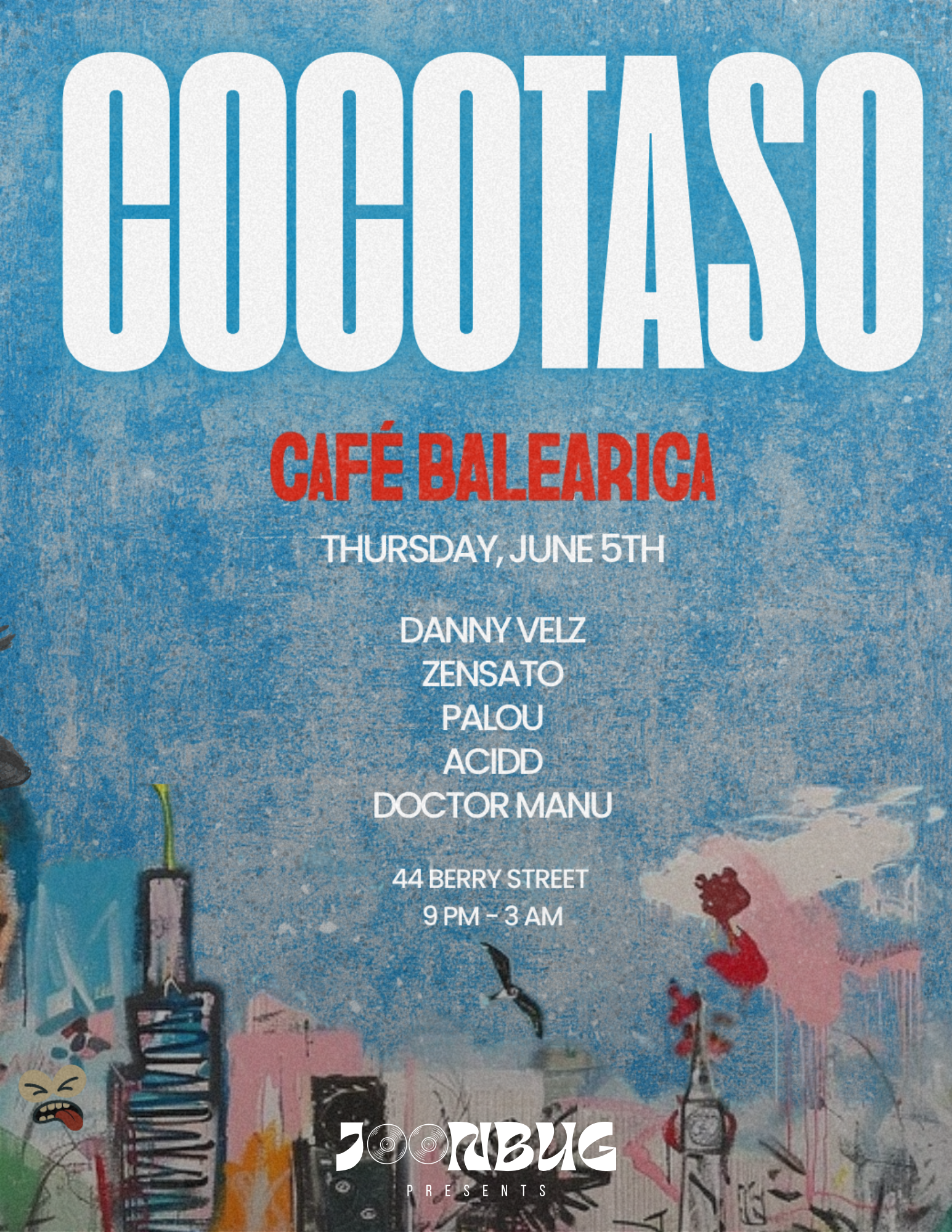 COCOTASO AT CAFE BALEARICA
