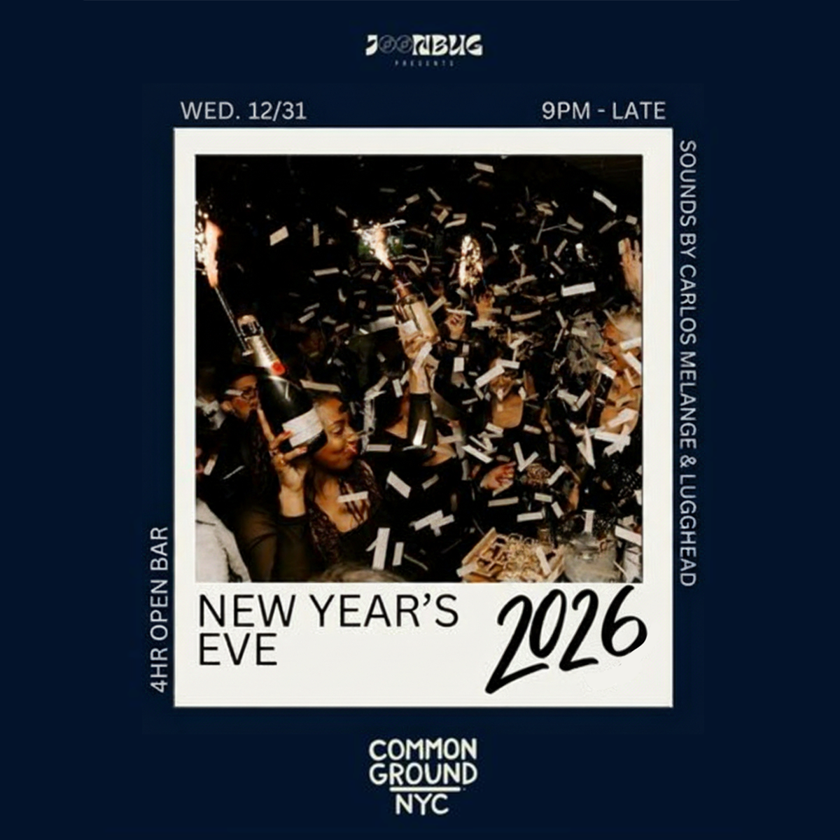 Common Ground NYE 2026 Party 
