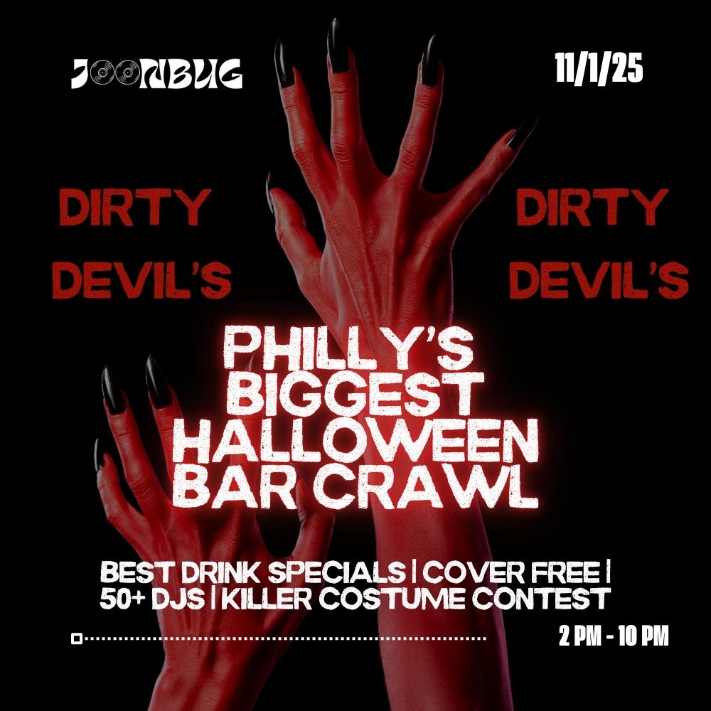 Philadelphia Dirty Devil's Halloween Bar Crawl 11/1