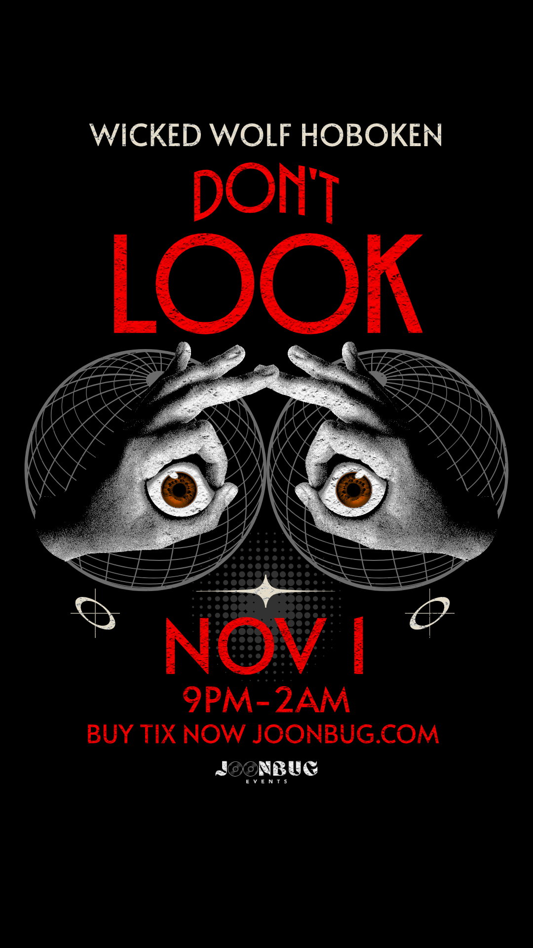 Wicked Wolf's Don't Look Halloween Party 11/1