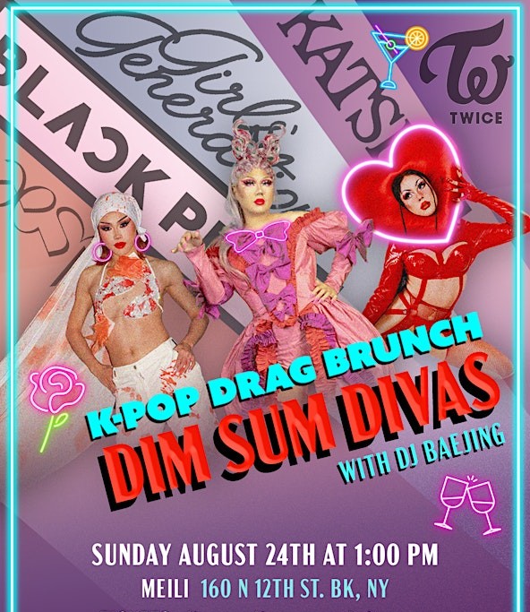 Dim Sum Divas K-Pop Drag Brunch at Meili