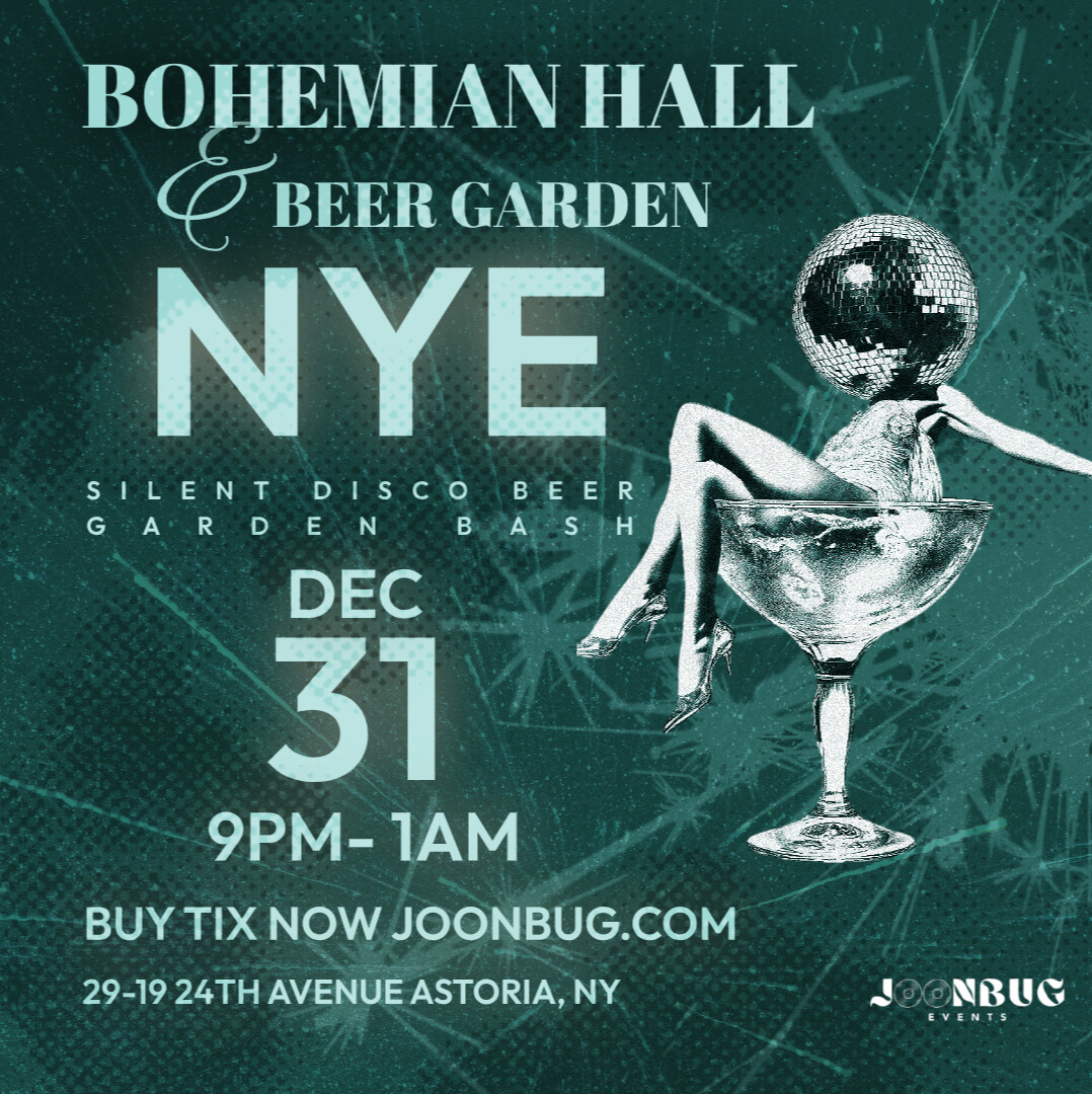 Bohemian Beer Garden and Hall NYE 2026 Party