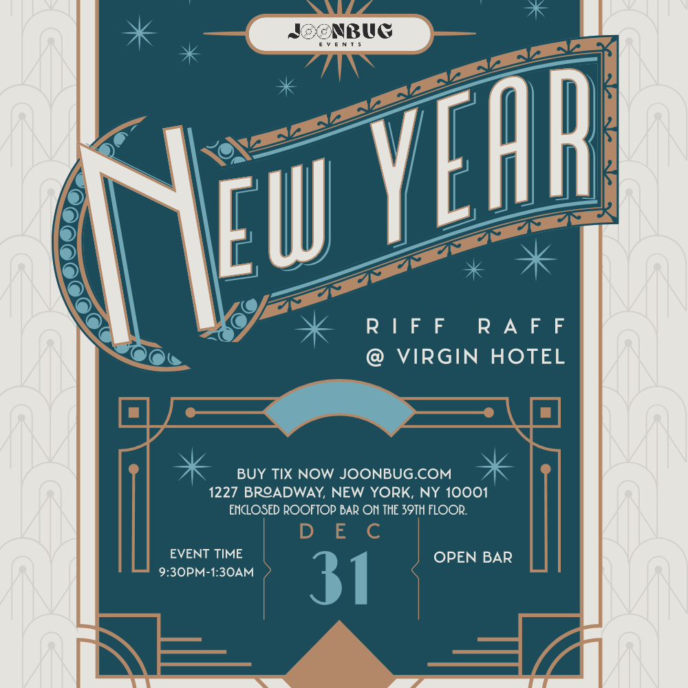 The Riff Raff at Virgin Hotels NYE26 