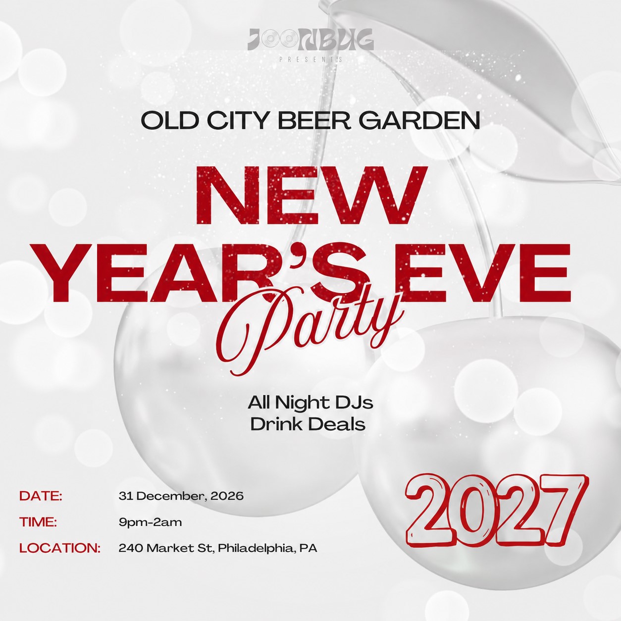 Old City Beer Garden NYE27 Philly