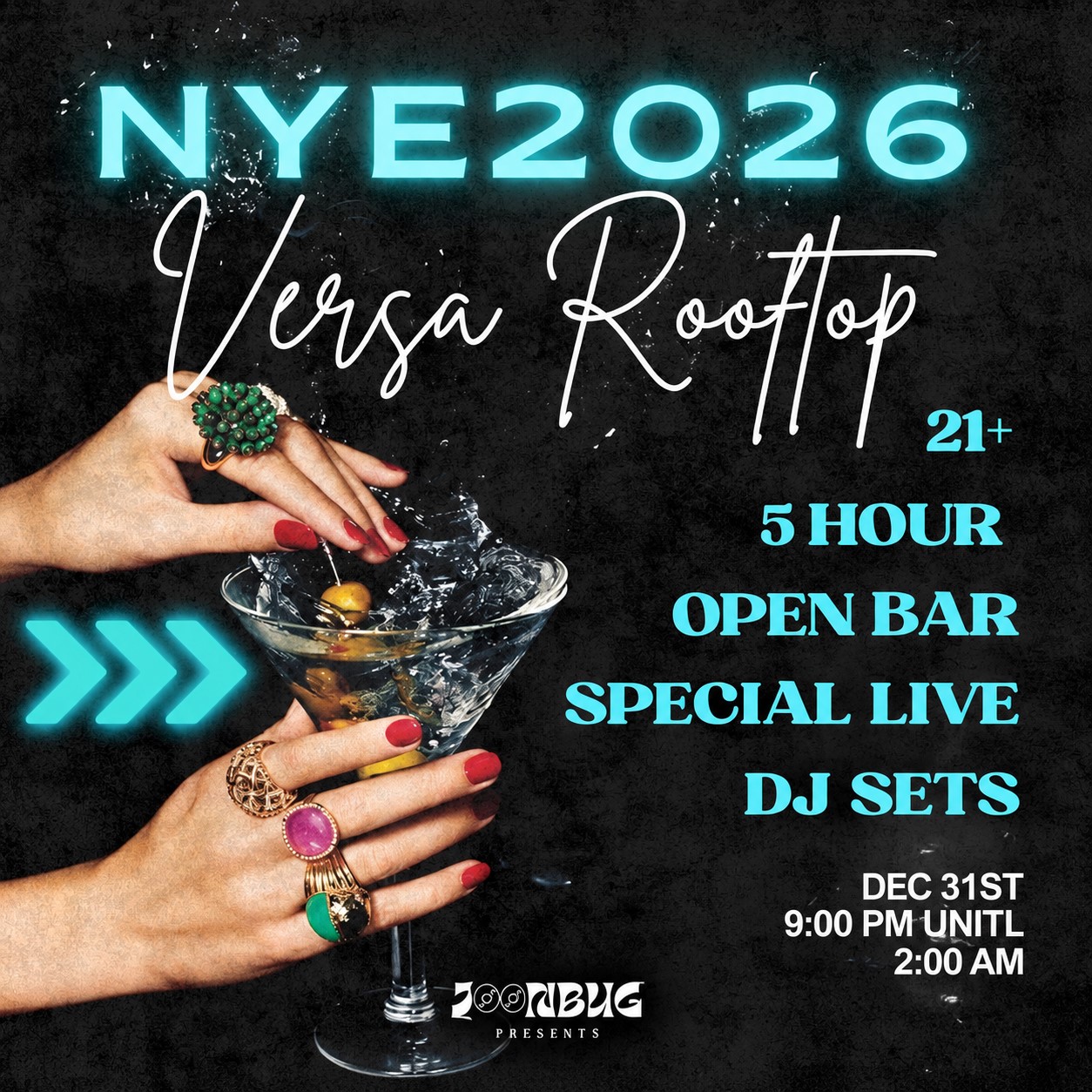Versa Rooftop NYE 27 NYC