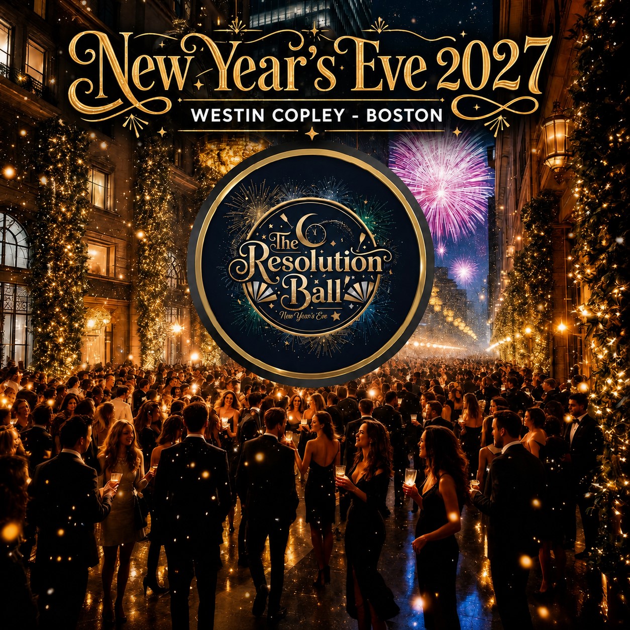 Westin Copley Resolution Ball NYE 27 Boston