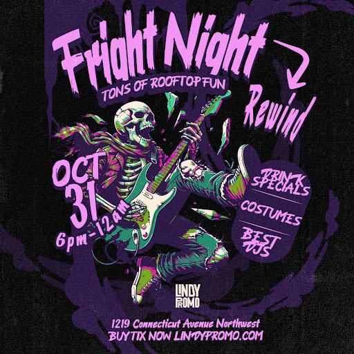 DC Halloween Rewind Fright Night Party 10/31