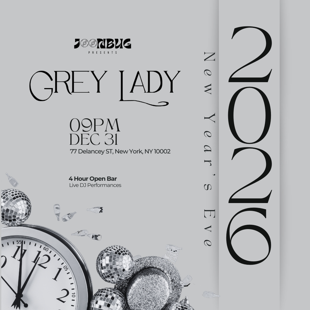 Grey Lady NYE Party 2026