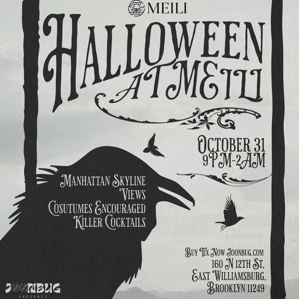 Halloween at MEILI - Williamsburg’s Best Rooftop Party