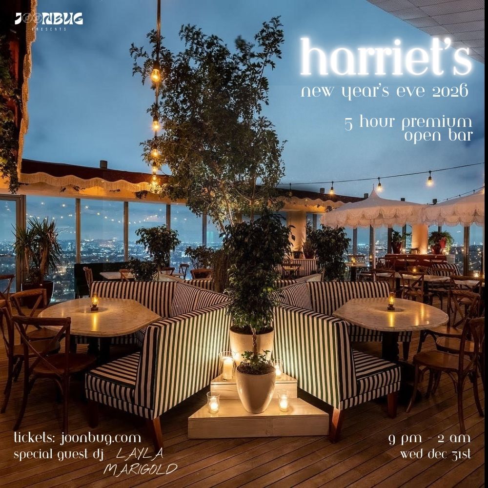 Harriet's Rooftop - 1 Hotel NYE 26 LA