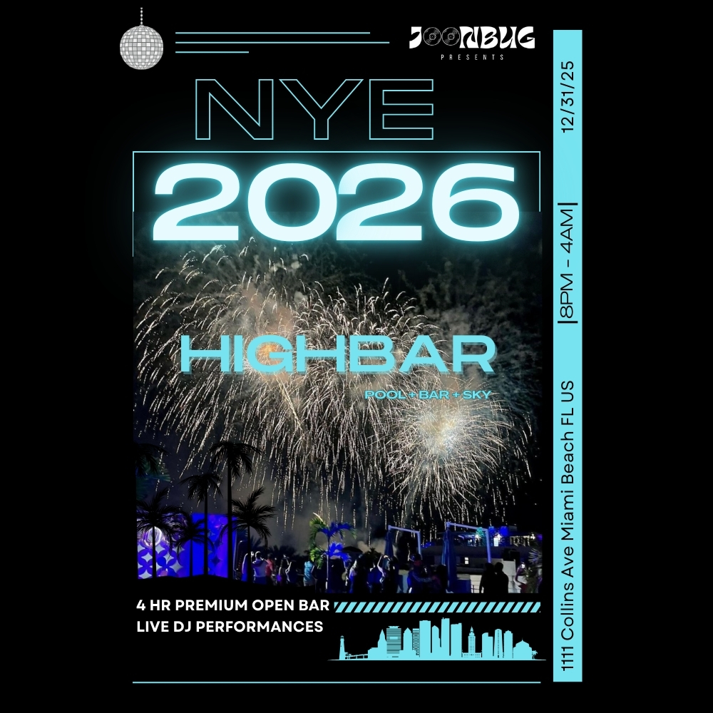 Highbar Pool-Bar-Sky NYE 2026 Party