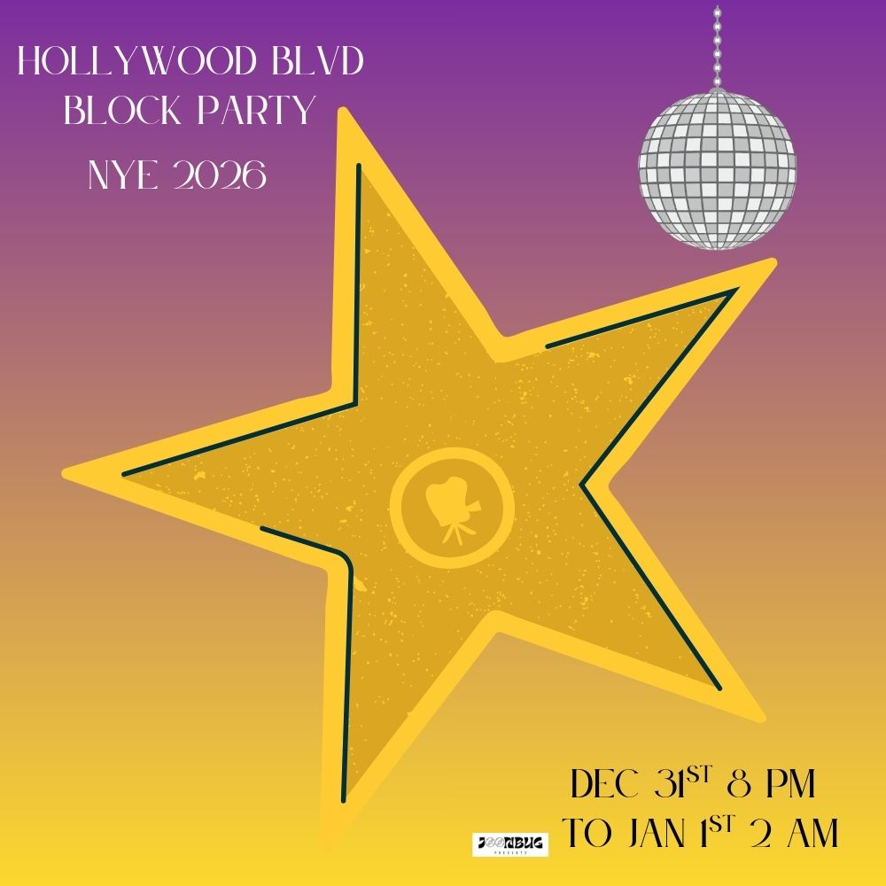 Hollywood Blvd NYE 2026 Block Party
