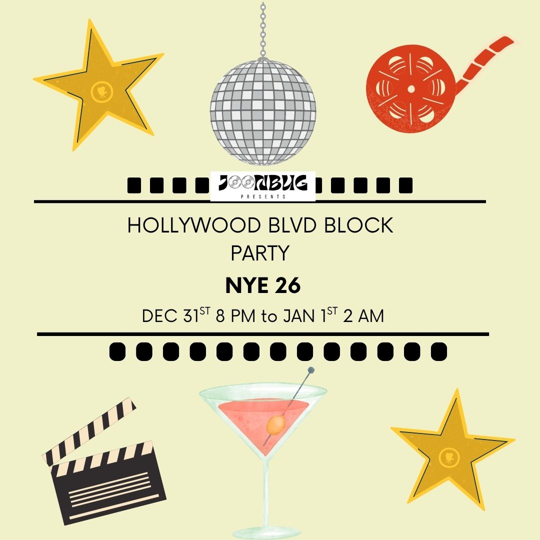 Hollywood Blvd NYE 2026 Block Party
