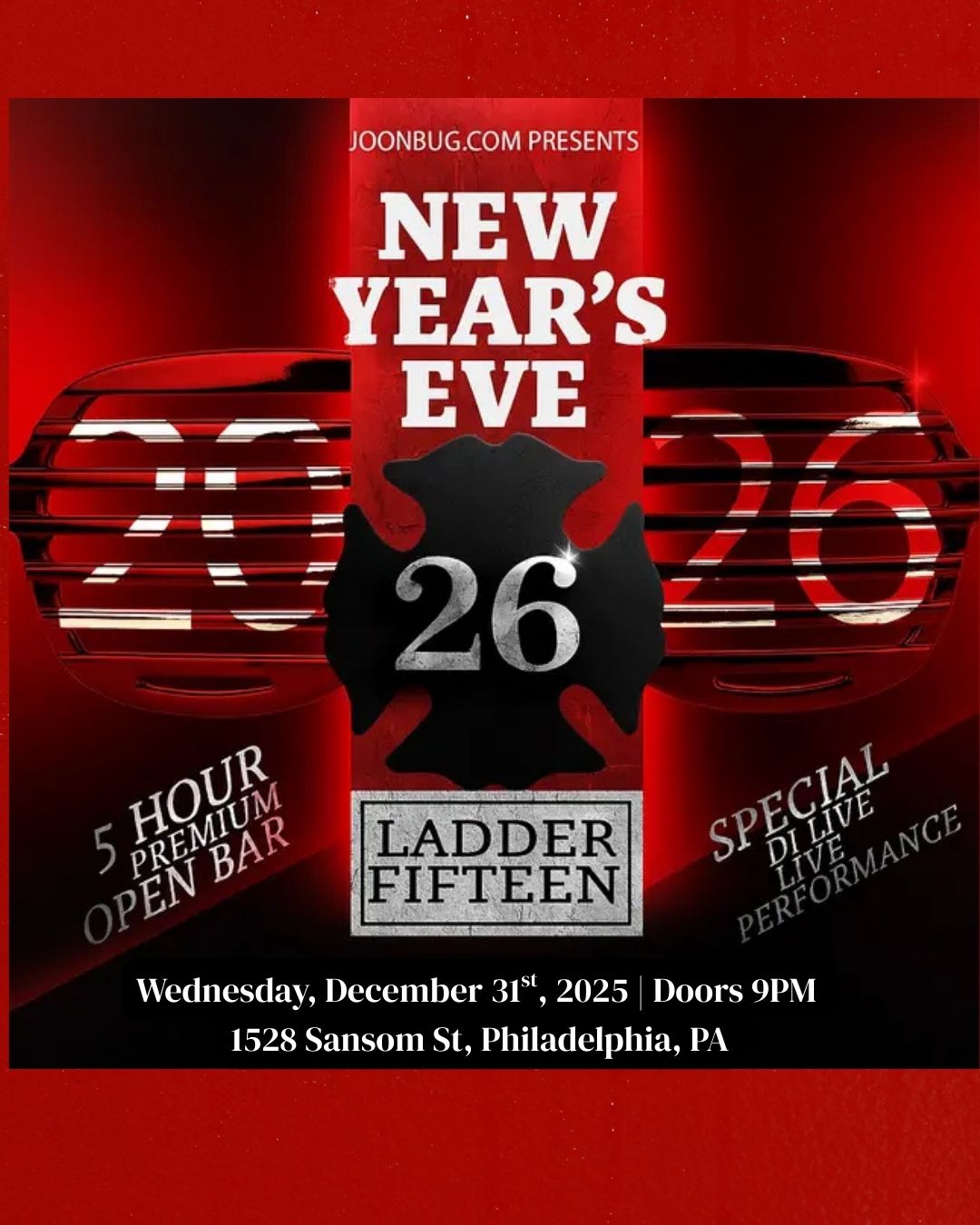 Ladder 15 NYE 2026 Party