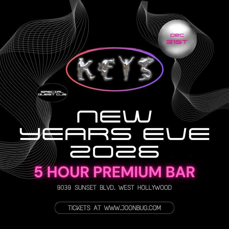 Keys Nightclub NYE 2026 Party