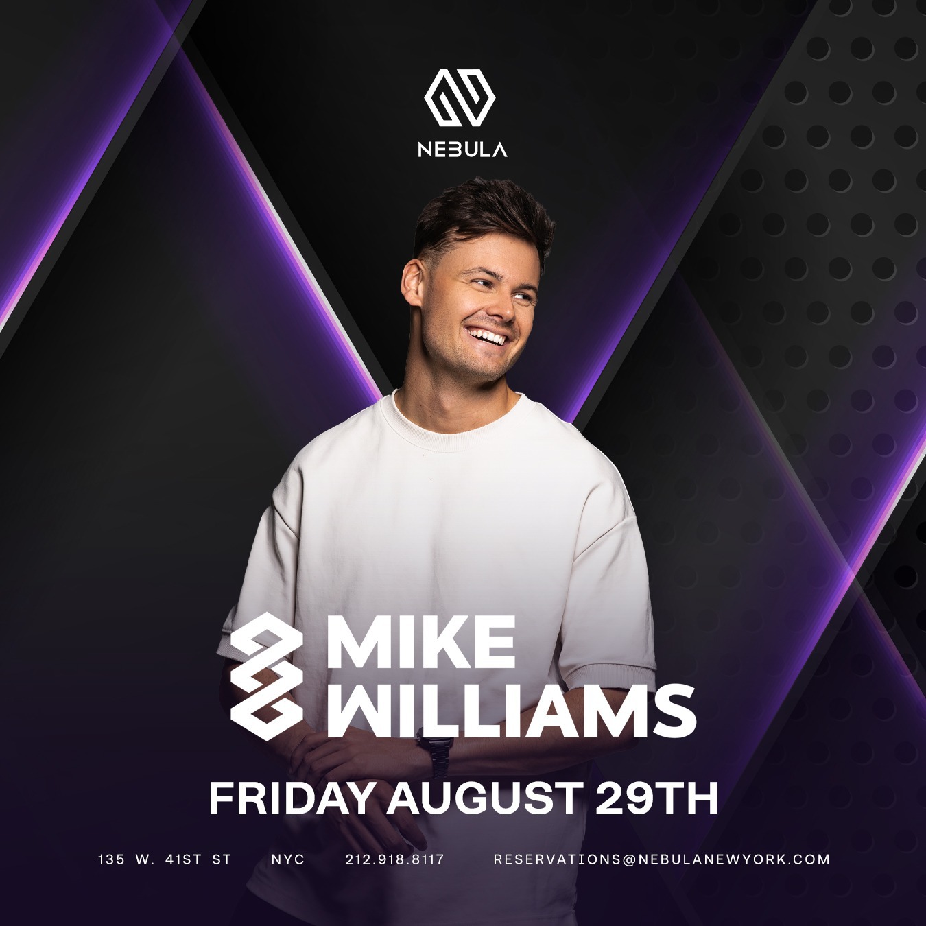 Nebula Saturdays Events Sounds by MIKE WILLIAMS