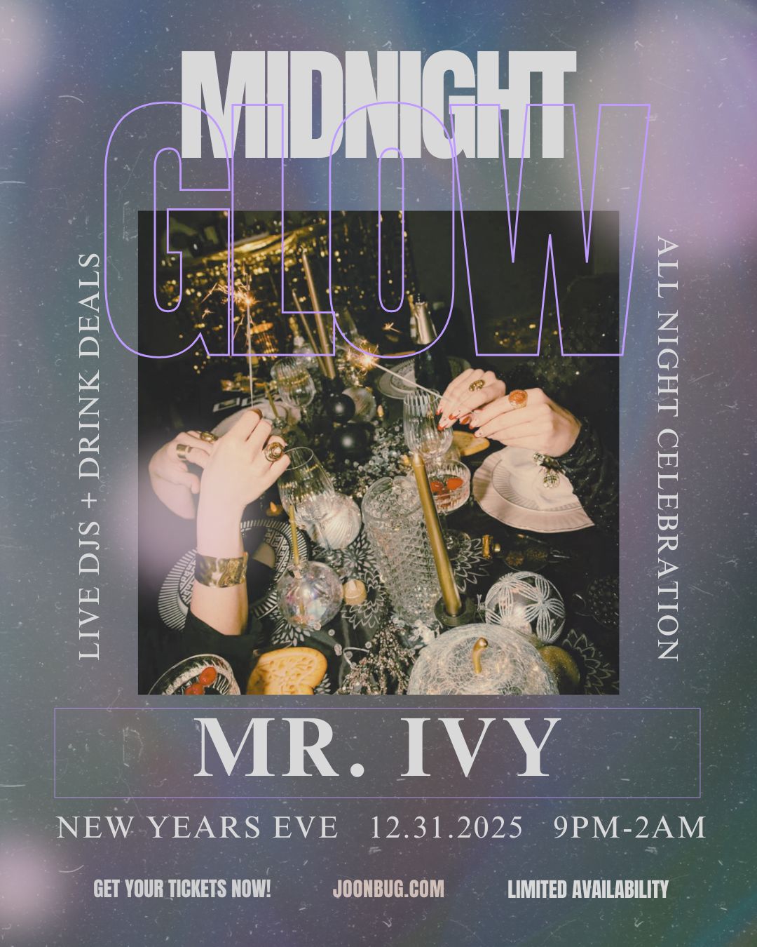 Philly's Mr.Ivy NYE 26 Midnight Glow Party