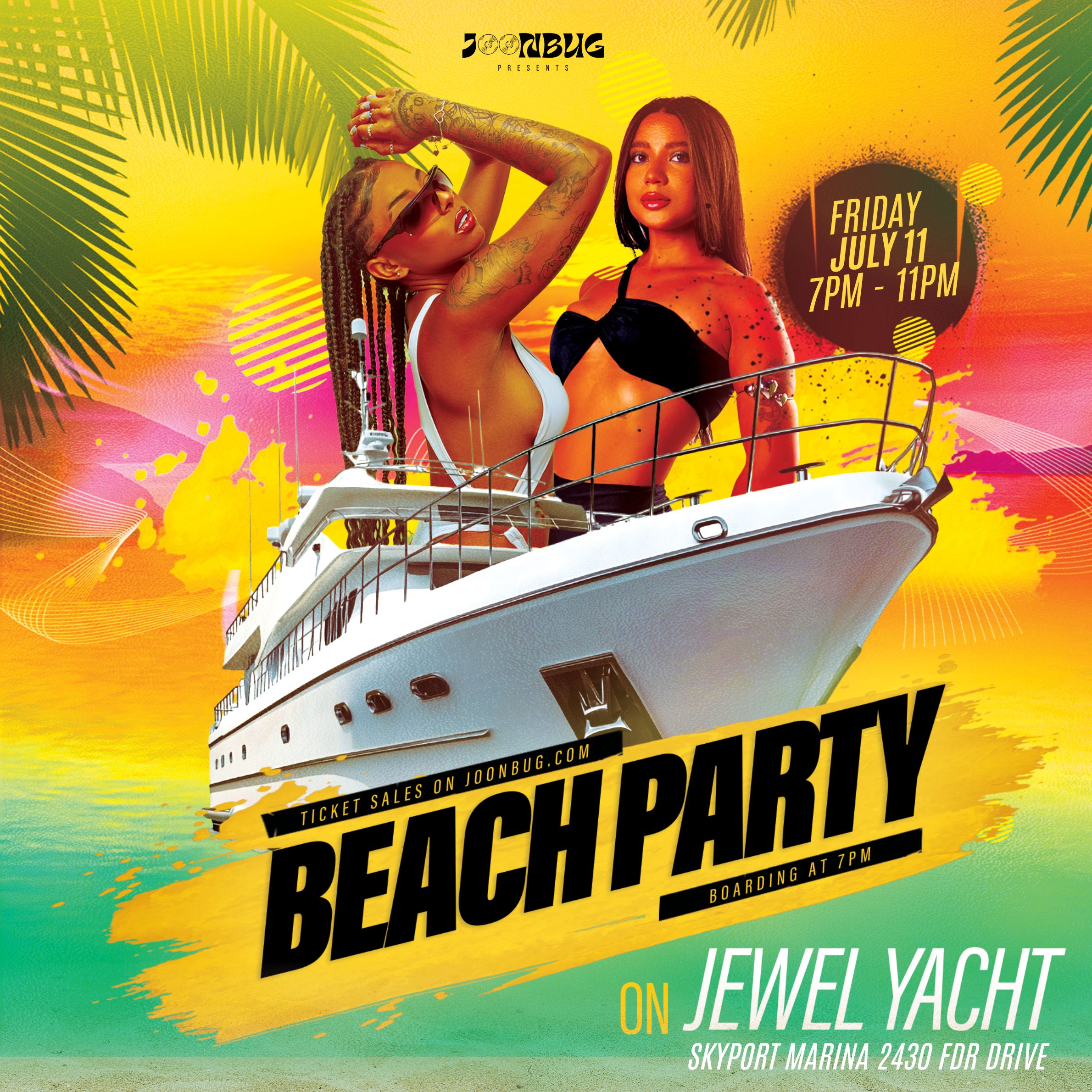 The Jewel Yacht Beach Party