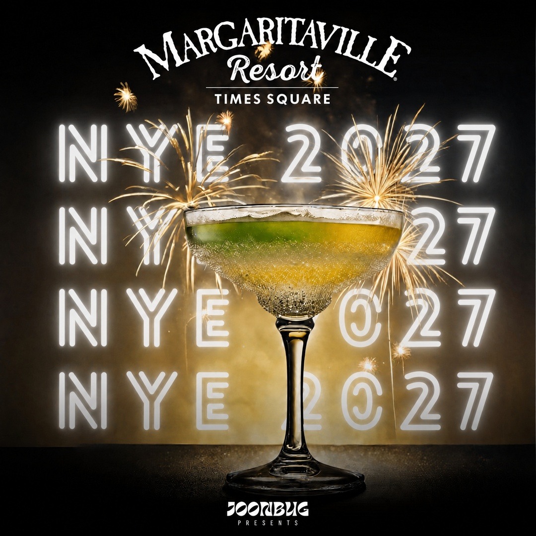 Margaritaville Rooftop Ball Drop View NYE 27 NYC
