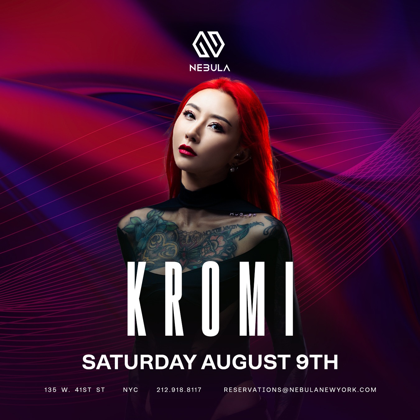 Nebula Saturdays Events DJ KROMI