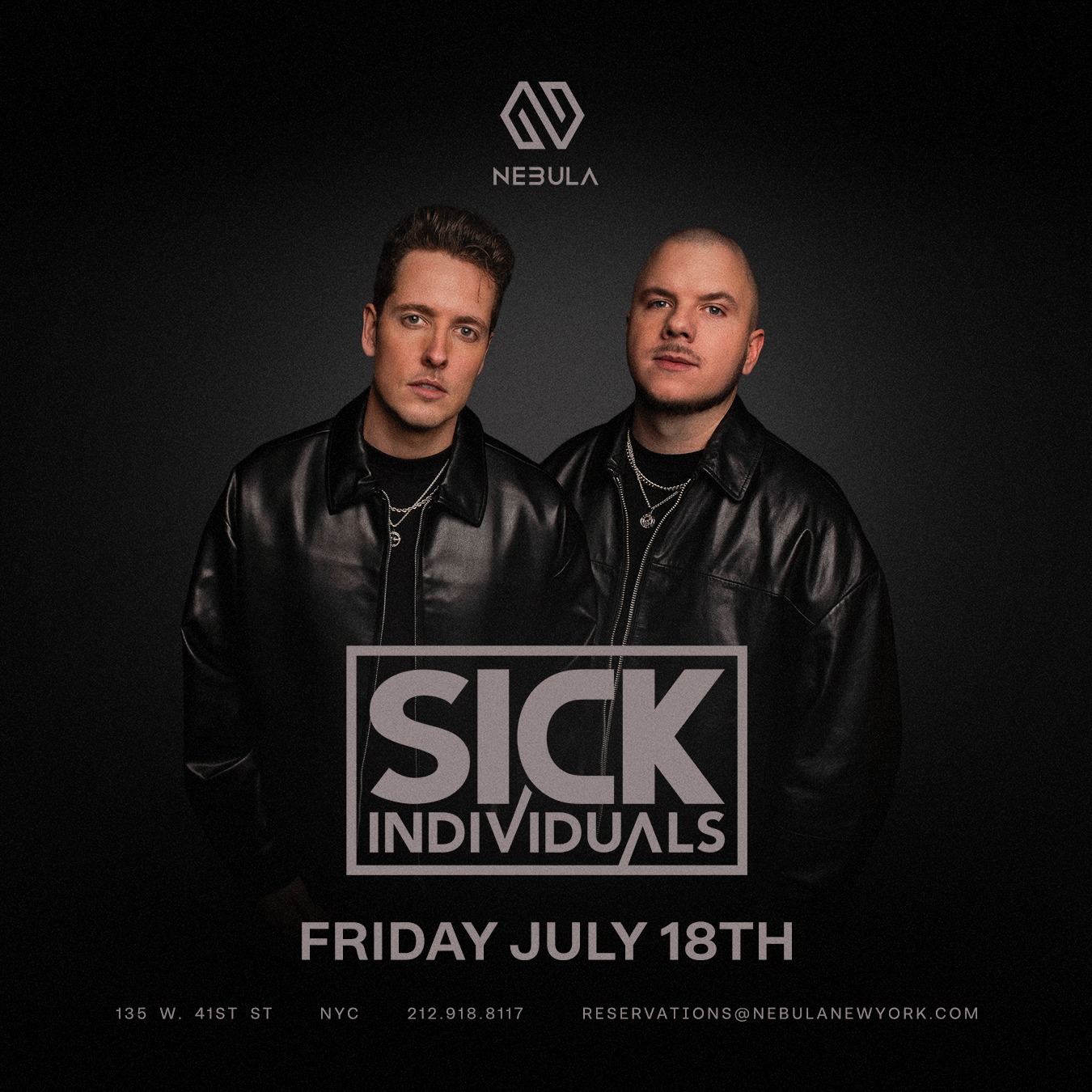 Nebula Friday's Weekly Nightlife Events