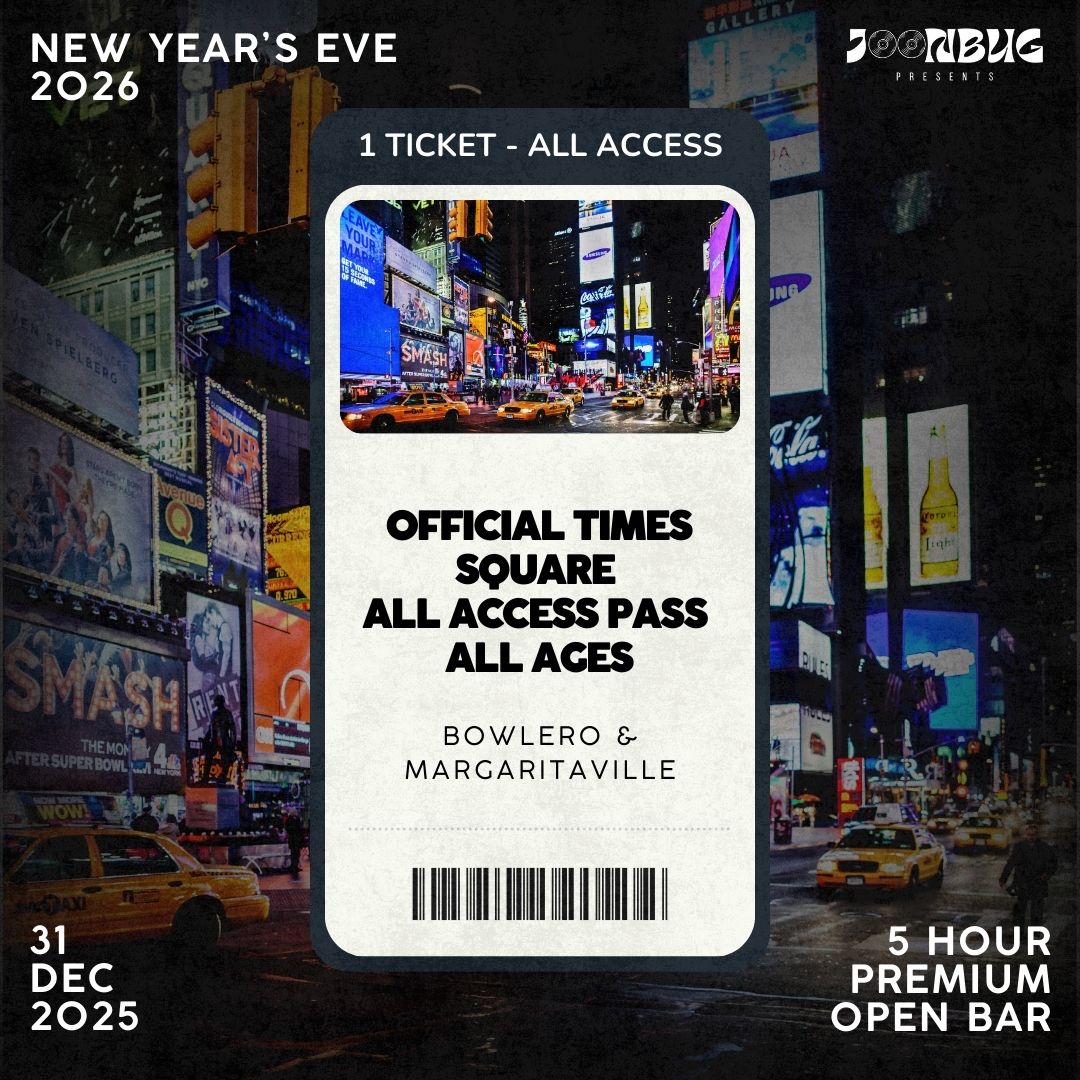Official All Ages Times Square NYE Party Pass