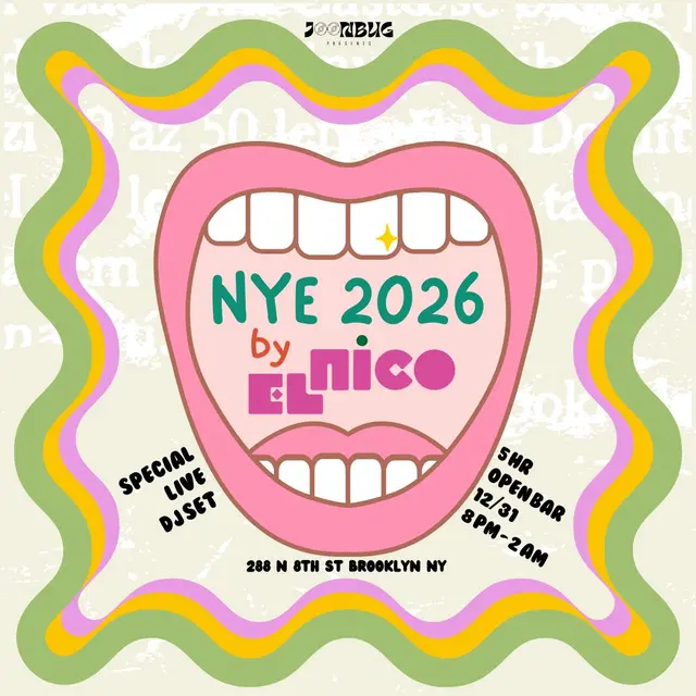 El Nico Rooftop NYE 26 Williamsburg Bklyn