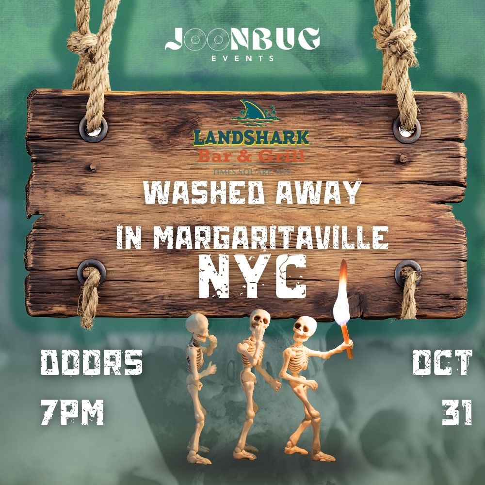 Washed Away in Margaritaville Halloween Party Times Square