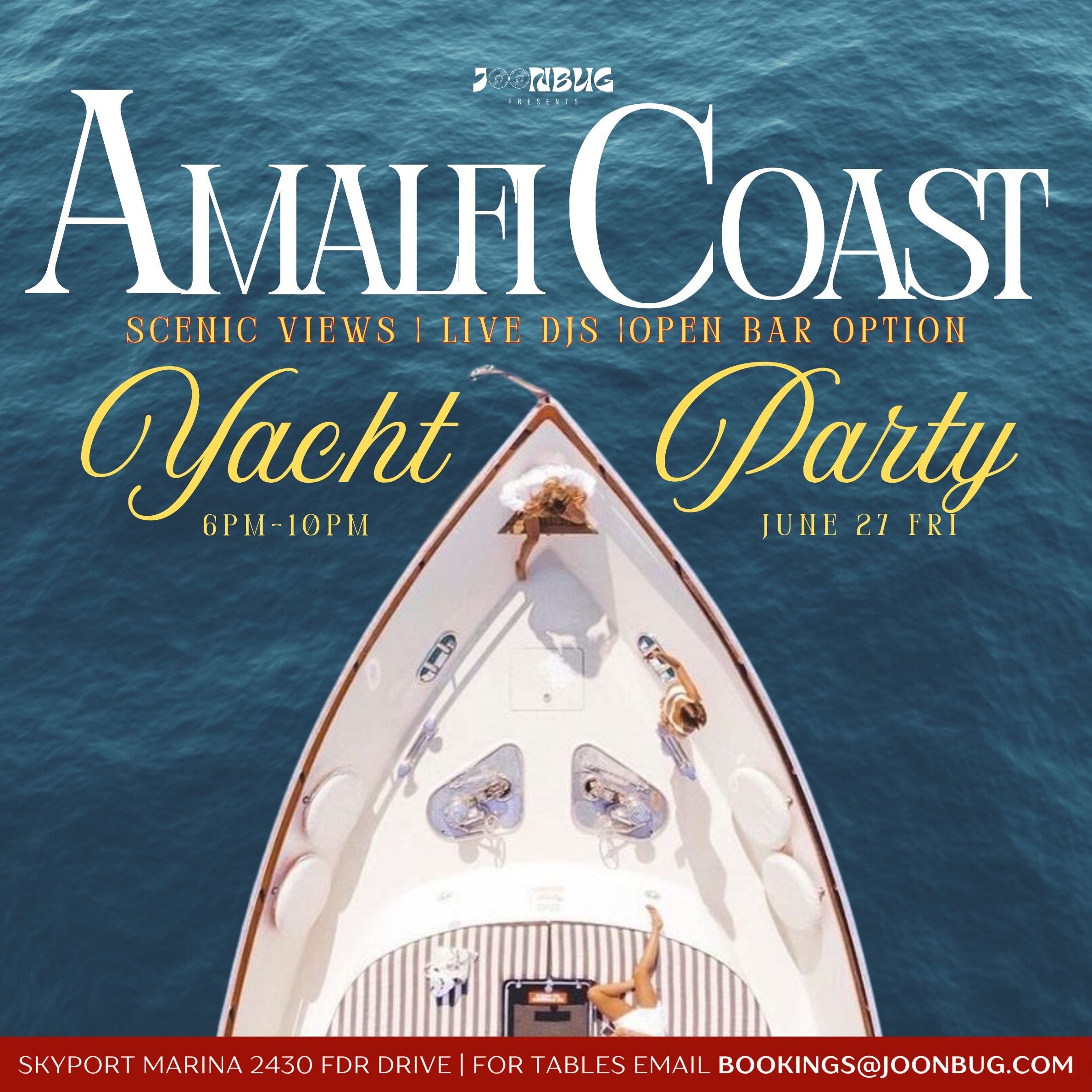 The Jewel Yacht Amalfi Coast Party