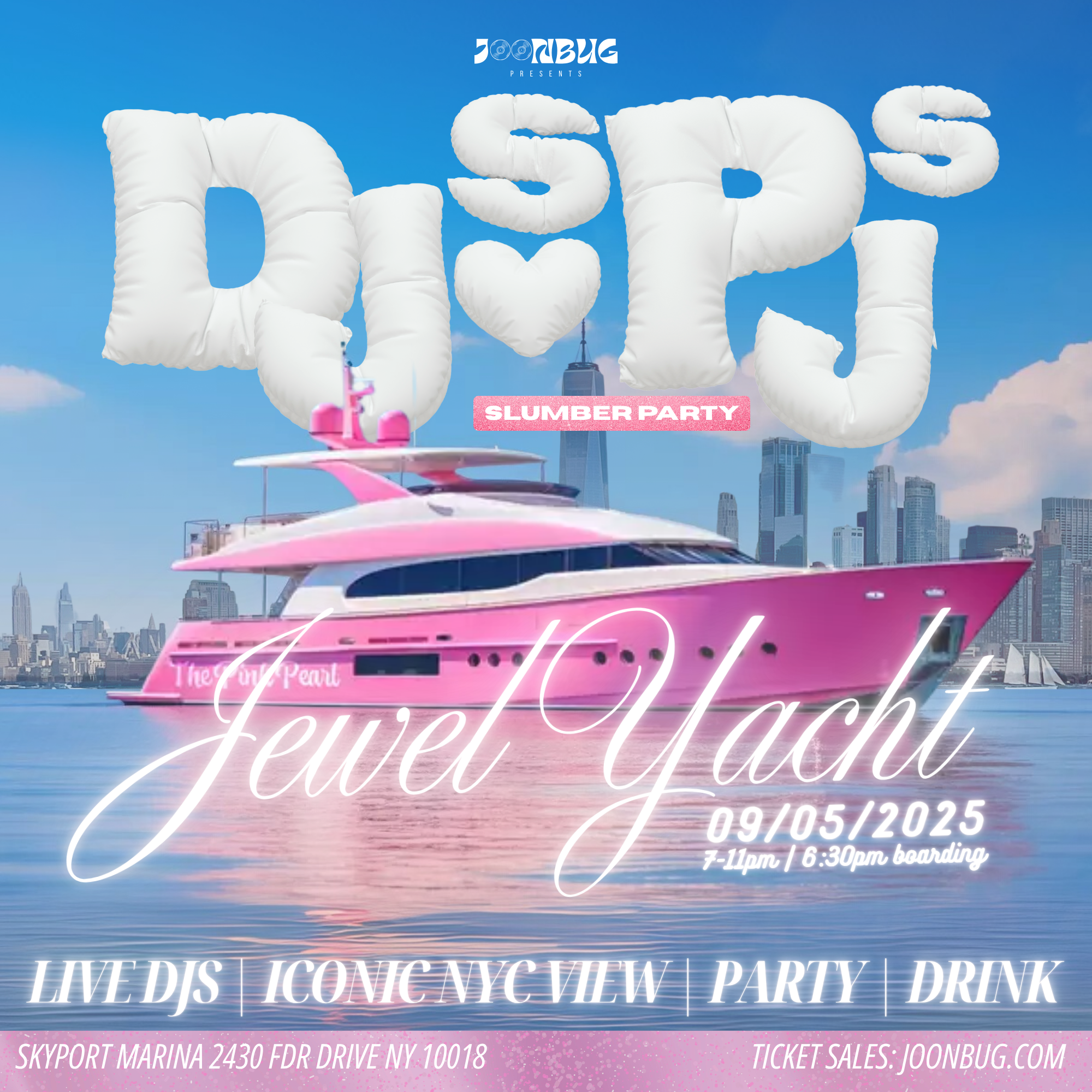 The Jewel Yacht - First Ever Slumber Yacht Party