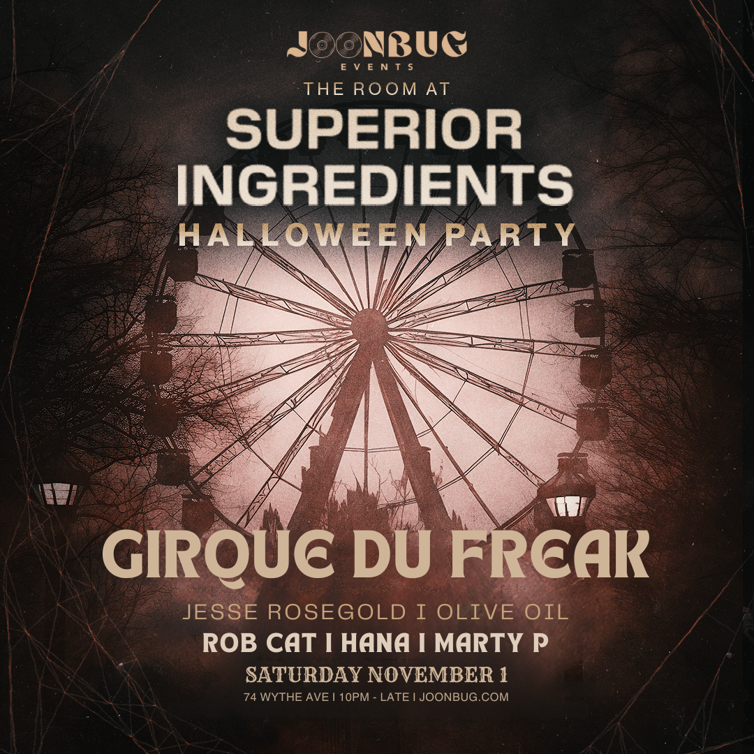 Superior Ingredients Halloween Party: Cirque Du Freak on 11/1