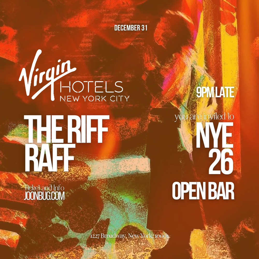 Riff Raff at Virgin Hotels NYE26
