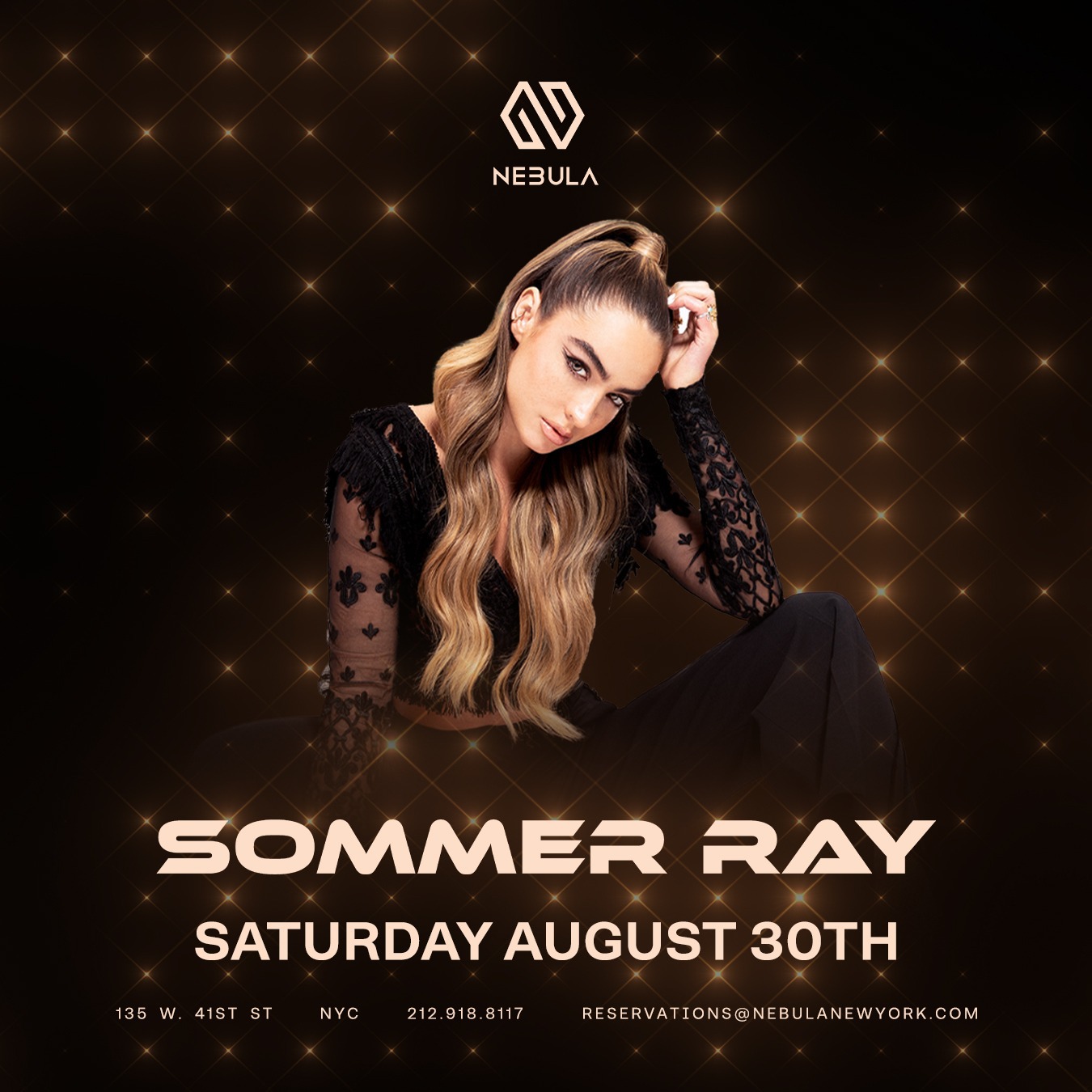 Nebula Saturdays Events Sounds by Sommer Ray