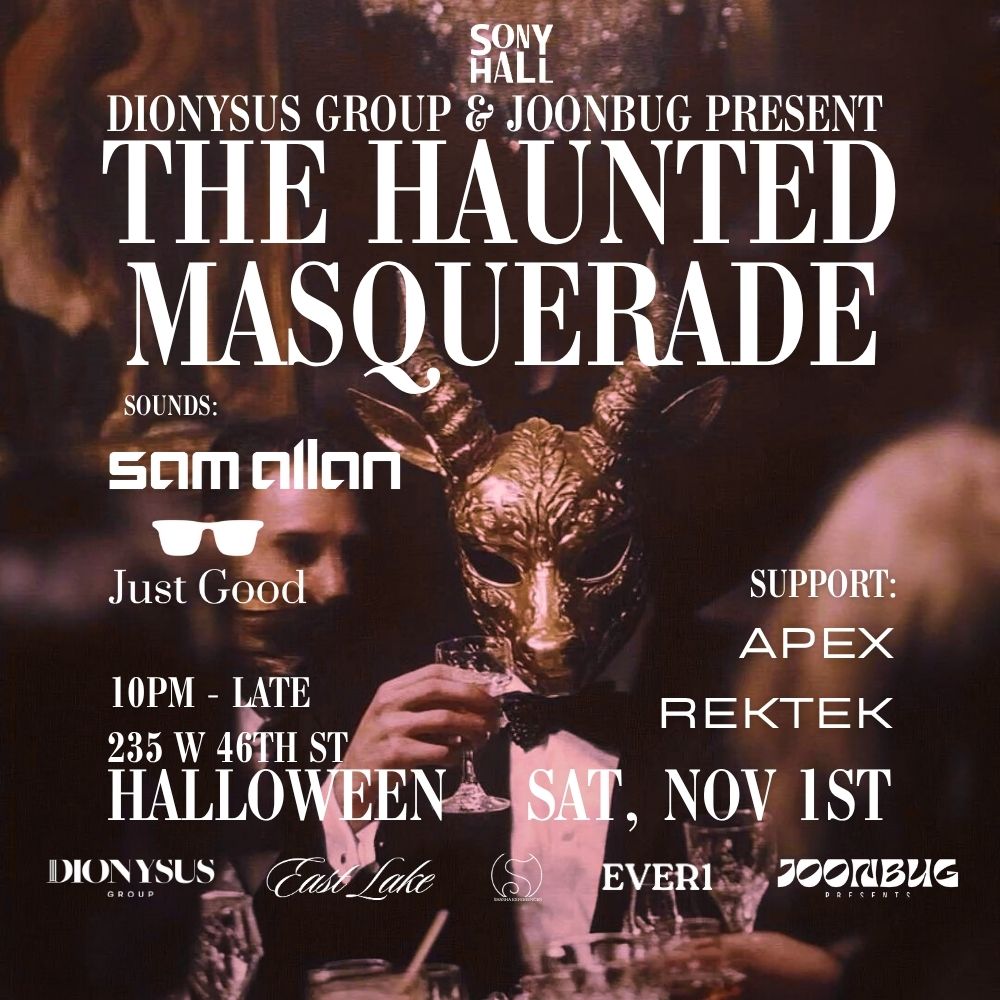 NYC Halloween Sony Hall Halloween 11/1