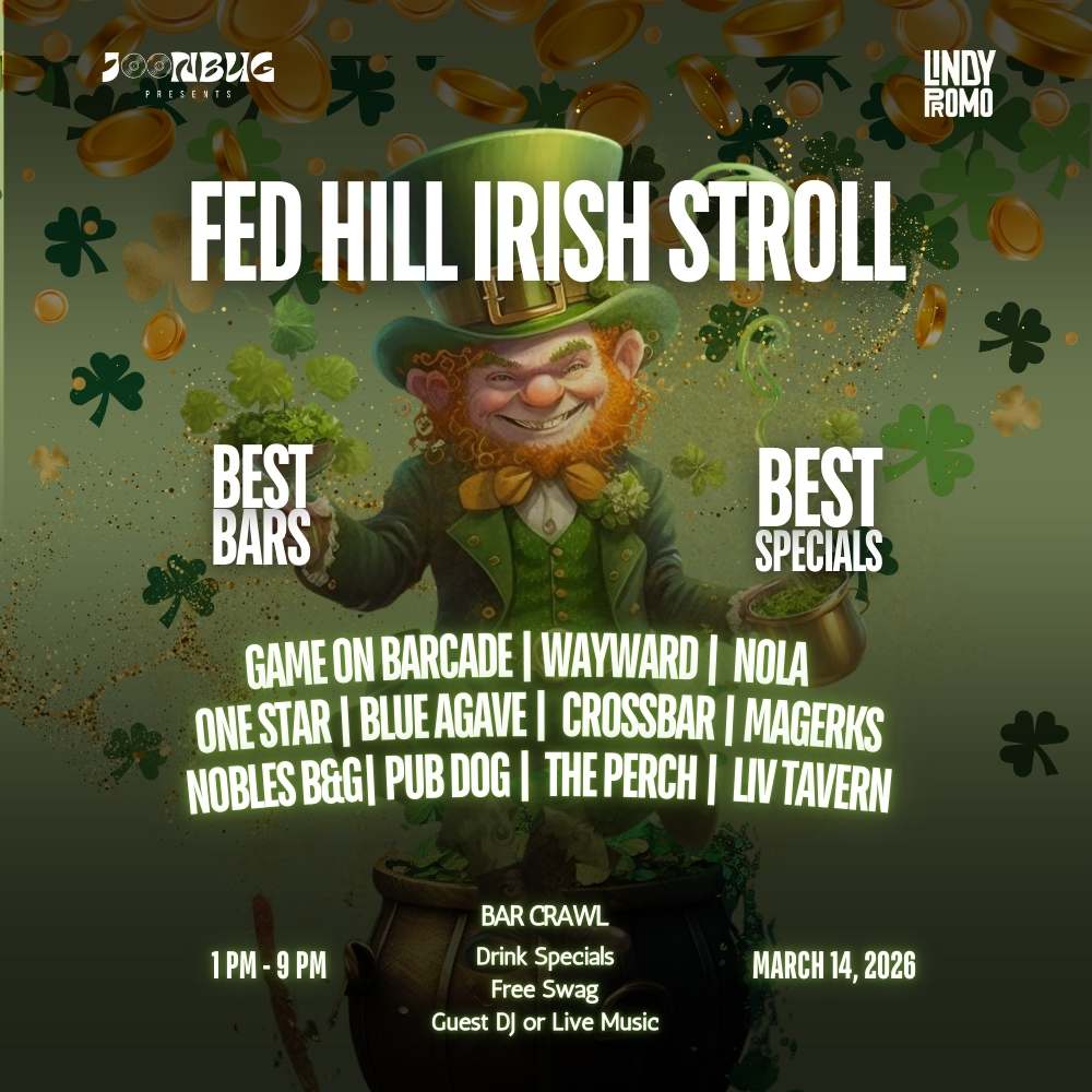 Fed Hill St Patrick's Bar Crawl Baltimore 3/14